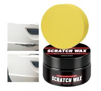 Car Scratch Remover - 100g Professional Paste with Sponge - Scratch Removal Wax - for Paint Repair Care Exterior Detailing Vehicle Gloss Care