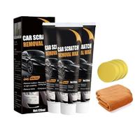 Car Scratch Remover, 2026 Upgrade Car Scratch Repair Paste Polishing Wax, Professional Car Scratch Repair Agent,Car Scratch Removal Kit,Premium Car Scratch Remover Kit with Wipe & Sponge (3Pcs)