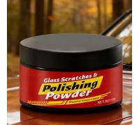 Car Scratch Remover - 30g Glass Cracks Care With Sponge, Auto Maintenance Set, Repair Category, Unique White Paste Item For Windshield Mirrors Detailing Restoration Exterior Protection Daily