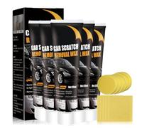 Car Scratch Remover Kit, 2025 New Scratch Removal Cream for Cars, Magic Car Paint Scratch Repair, Polish Wax Scratches Removal Cream Paste for Vehicles (5PCS)