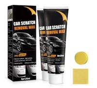 Car Scratch Remover Kit, 2026 Upgraded Scratch Repair Wax for Deep Scratches & Minor Scuffs, Works on All Vehicle Paint Types & Colors, Long-Lasting Water-Resistant Formula (2PCS)