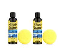Car Scratch Remover Kit, Car Paint Scratch Repair Cream, Polishing & Brightening Kit, Safe for All Finishes, No Professional Skills Required, Repair Paint Scratches Quickly and Easily (2PCS)