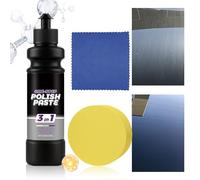 Car Scratch Remover, Paint Repair Paste with Polishing Compound, Auto Scratch Repair Kit with Swirl Restoration Effect, Detailing Solution for Automotive Truck RV Marine, Motorcycle Bumper Door