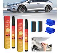Car Scratch Remover Pen, 2025 Upgraded Magic Pen For Car Scratches, Durable Portable Car Paint Touch Up Pen for Cars Owners, Weatherproof Auto Cars Paint Correction for All Automotive Colors (2)