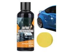 Car Scratch Remover,Scratch Repair and Swirl Remover with Sponge - 30ml Automotive Waxing Compound Paste for Truck SUV Boat Sedan Motorcycle Auto