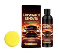 Car Scratch Repair - Hydrophobic Swirl Remover for Light Paint Damage, Scratch Restoration with Sponge Applicator, Easy Use, Ideal for Automotive Detailing Exterior Finish Care Water Spot Removal