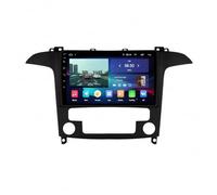 Car Screen for Apple Carplay & Android Auto for Ford s-max 2007-2015 Portable Ips Touch Screen Rear Camera, Bluetooth/Voice Control/Mirror Link/Gps, 4 Core 4G+64G