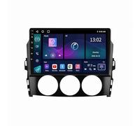 Car Screen for Apple Carplay & Android Auto for Mazda MX-5 MX5 III 3 NC 2008-2015 Wireless, Mirror Link, Live Navigation, Voice Assistant, Touchscreen, Bluetooth, 4 Core 4G+64G