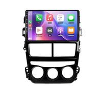 Car Screen for Apple Carplay & Android Auto for Toyota Vios Yaris MT 2017-2020 Wireless, Mirror Link, Live Navigation, Voice Assistant, Touchscreen, 4 Core 1G+32G