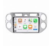 Car Screen for Apple Carplay & Android Auto for VOLKSWAGEN VW GOLF 5 PLUS TIGUAN 2007-2016 Ota Updates, Portrait and Landscape Modes, Backup Camera, Bluetooth, Voice, 8 Core 8G+256G