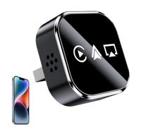 Car Screen Mirroring Adapter - Wired to Wireless Conversion, Seamless Audio Video Playback, Connect Phone to Vehicle Display for Media Streaming, Movies or Music | Auto TV Link Adapter for Driving