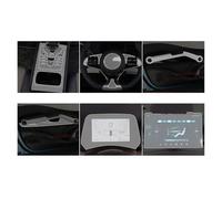 Car Screen Protective Film For BYD For Atto 3 Yuan Plus 2022 2023 Car Interior Center Console Transparent TPU Protective Film Anti-scratc Film Accessories GPS Transparent Navi Film(15.6 full set)