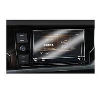 Car Screen Protective Film For VW For T-roc For T Roc 2018 2019 2020 Tempered Glass Car Navigation Screen Protector LCD Display Film Dashoard Panel Cover GPS Transparent Navi Film(8 inch without hole)