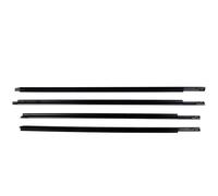 Car Sealing Strip Trim Cover for Dodge for RAM for 1500 2500 3500 4500 5500 2009-2021 4X Weatherstrip Outer Window Belt 55112377AH 55112376AH 55372139AH