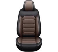 Car Seat Accessories For Citroen C5 1PCS Driver Leather Luxury Breathable Car Seat Cover Interior Decoration Accessories(Black Brown)