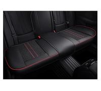 Car Seat Accessories Universal Car Seat Cover 3D Cushion Interior Protector Accessories For Dacia For Duster For Sandero For Clio(Back Row Black Red)