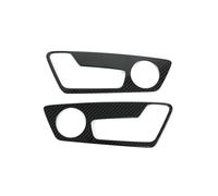 Car Seat Adjustment Decorative Panel Stickers Interior Accessories Trim for A6 C8 2019 2020 2021 2022 OOPUHKSY(Carbon Fiber Look)