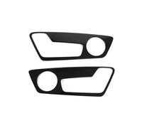 Car Seat Adjustment Decorative Panel Stickers Interior Accessories Trim for A6 C8 2019 2020 2021 2022 POMPOMPUR(Black)