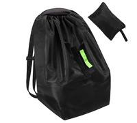 Car Seat Airplane Travel Bag - Padded Car Seat Cover, Gate Check Travel Bag | Durable Backpack Style Carrier, Water Resistant Fabric with Shoulder Straps for Protecting Car Seats for Airport or Flight