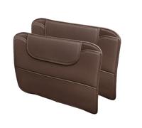 Car Seat Anti Kick Mat for Ford B-Max 2012-2017, PU Leather Waterproof Back Protector Auto Interior Scuff Guard Dirt Resistant Storage Pad,Brown