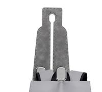 Car Seat Back Double Hook - Leather Utility, Auto Back Hanger, Vehicle Bag, Enhance Your Travel Headrest Storage Clip | Multifunctional 2-in-1 Accessory Leather Provides An Organized Cabin Comfort