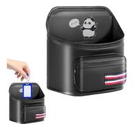 Car Seat Back Organizer,Spacious Storage Bag For Keys And Snacks - Faux Leather Automobile Headrest Cup Holder,for Cup Key Snack Phone Wallet Automobile Driver Men Women