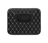 Car Seat Back Protector Kick Mat for passport 7seats 2022 2023, Leather Backseat Protector Anti-kick Pad with Storage Pockets,Short*1