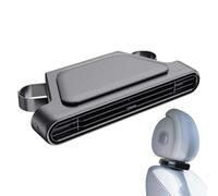 Car Seat Backrest Fan | Double Turbine USB Powered 1pc | Quiet Aromatherapy Air Circulation For Headrest Vań Vehicles Cooling Diffuser For Passengers Children Pets Travel