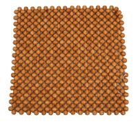 Car Seat Beads, Beaded Car Seat Cover Muzhu Car Seat Cushion Wooden Beads Chair Art Massage Cushion Car Seat Cushion Car Seat Cover Bead Pad Beige
