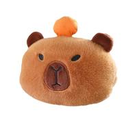 Car Seat Belt Bath, Animal Cushion, Cute Capybara Car Cushion, Cute Car Headrest Cushion, Bail with Seat Belt Pads, Bedroom and Sofa Decoration
