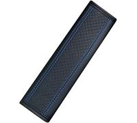 Car Seat Belt Cover For Mustang Mach-E CX727 Puma Gen-E B-Max B232, Breathable Leather Soft Harness Pad Protect Your Neck Comfortable Seatbelt Harness Pads,A/BlackBlue