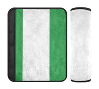 Car Seat Belt Covers 2 Pack Soft Baby Seat Shoulder Strap Cover for Adults Youth Kids S Italy Flag