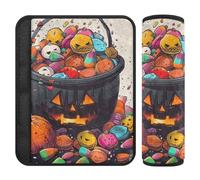 Car Seat Belt Covers Set of 2 Breathable Camera Bag Strap Cover for Adults and Kids S Halloween Candy