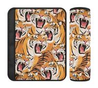Car Seat Belt Pads Covers 2 Pcs Soft Camera Bag Strap Cover for Women Men Kids M Feline Monarch Dinosaur Repeat Pattern
