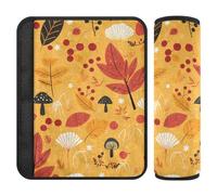 Car Seat Belt Pads Covers 2 Piecing Breathable Seat Belt Shoulder Strap Covers Pad for Adults Youth Kids S Hello Autumn