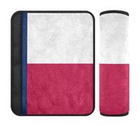 Car Seat Belt Pads Covers 2 Piecing Soft fluffier Auto Seatbelt Shoulder Pad for Adults Youth Kids S Texas State Flag