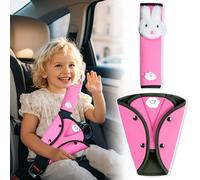 Car Seat Belt Pads, Seat Belt Covers for Kids, 2PCS Universal Car Seatbelt Adjuster for Kids, Comfortable Car Seat Strap Pads, Car Accessories for Kids