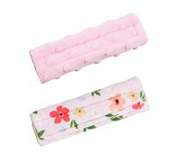 Car Seat Belt Pads Seatbelt Covers, 2 Pack Ultra Soft Double-Sided Minky Fabric Car Seat Strap Pads for Kids, Seat Belt Pads for Kids Compatible with Car Seats/Strollers/High Chairs, for Baby Toddler