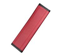 Car Seat Belt Protector, Seat Belt Pads, PU Leather Seat Belt Cover, Shoulder Protector, Shoulder Pad for Car Seat Belt, Backpack, Shoulder Bag, Red Wine
