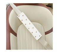 Car Seat Belt Shoulder Protector Car Seat General Ladies Four Seasons Cute Cartoon Car Safety Belt Protective Cover(Brown pads)