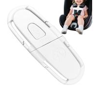 Car Seat Buckle Lock, Adjustable Safety Belt Buckle with Seat Clip - Safety for Strollers, Highchairs and Schoolbags