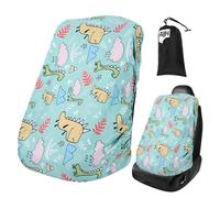 Car Seat Canopy,Baby Car Seat Cover Sun Shade - Cooling Heat Protector UV Shielding Canopy Shield for Toddler Travel Accessories, Road Trip Must Haves