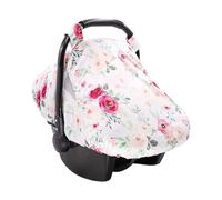 Car Seat Canopy, Windproof Car Seat Cover, Baby Canopy, Breathable Cover for Baby Girls, Child Carrier Accessories for Aeroplane Travel, Outdoor, Walk, Rain, Sun