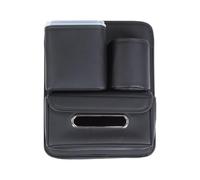 Car Seat Center Storage Pocket, Secure and Stable Installation, 33x26cm, Auto Seat Middle Hanger Leather Storage Bag, Car Hanging Organizer, Convenient to Clean, Use for Keeps Purses, and More