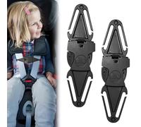 Car Seat Clip anti Escape,2PCS Car Seat Safety Clip,Car Seat Belt Clip Universal Child Safety Chest Strap Anti Escape Car Seat Strap Prevent Kids Taking Their Arms Out of Automotive Children Safe Seat