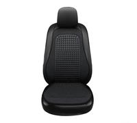 Car Seat Cooling Cushion Made from Breathable Silk Fabric to Provide Ventilation and Comfort in Summer (Black)