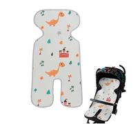 Car Seat Cooling Pad, Baby Stroller Liner,Stroller Seat Cooling Pad | Soft Breathable Car Driving Liner Foldable Double Sided Cushion for