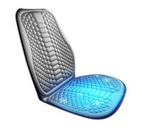 Car Seat Cooling Pad - Cool Down Dustproof Mat | Ice Silk Cotton Summer Auto Cushion | Breathable Ventilated Protector For Men Women Drivers Sedans SUVs RVs Trucks Daily Commute Road Trips