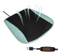 Car Seat Cooling Pad,Ventilated Car Front Seat Cooling Pad | 8 Fans Included Ice Silk Mesh Mat Quiet for Hot Weather Road Trip Working Sedan RV Game Chair