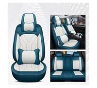 Car Seat Cover 5 Seats Universal Style Car Seat Covers For Kia For Pegas For Sportage For Forte For Cerato For Sorento K2 K3 K4 K5 KX3 Accessories Interior Full Set Seat Covers(Bule white LUXUry)